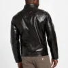 Faux Leather Biker Jacket