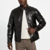 Faux Leather Biker Jacket