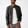 Faux-Leather Jacket