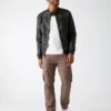 Faux-Leather Jacket