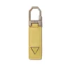 Faux-Leather Key Ring