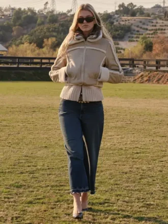 Faux-Shearling Jacket