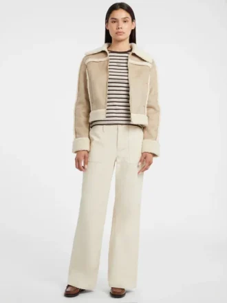 Faux-Shearling Jacket