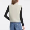 Faux-Sherpa Crop Jacket