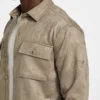 Faux Suede Overshirt