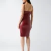 Fergie Faux-Leather Dress