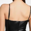 Fergie Faux-Leather Dress