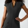 Fit-And-Flare Mini Dress