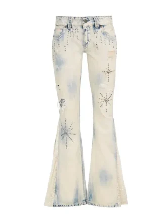Flare Lace Jeans