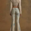 Flare Lace Jeans
