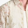 Floral Devore Burnout Shirt
