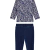 Floral Logo Tee and Knit Pants Set (0-24M)