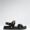 Florizi Faux Leather Sandals