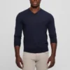 Fred V-Neck Wool Sweater