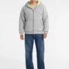 Full-Zip Fleece Track Hoodie