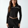 Full-Zip Logo Sweatshirt