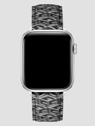 G-Cube Gray Leather 42-44 Mm Band for Apple Watch®