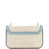 G Status Snake-Embossed Mini Crossbody