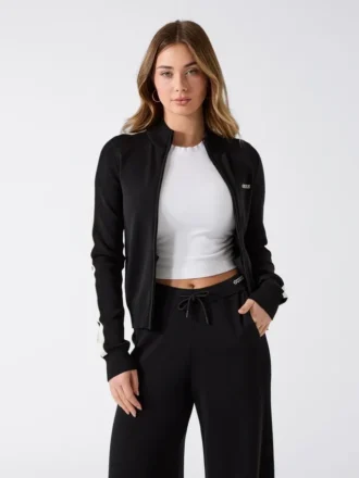 Garby Knit Zip Sweatshirt