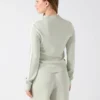 Garby Knit Zip Sweatshirt