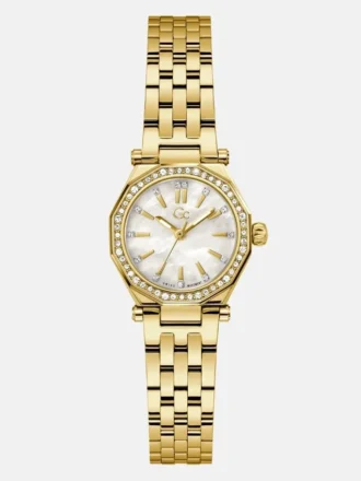Gc Gold-Tone Petite Analog Watch