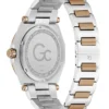 Gc Silver and Rose Gold-Tone Multifunctional Watch