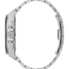 Gc Silver-Tone and Light Blue Multifunction Watch