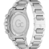 Gc Silver-Tone Chronograph Watch
