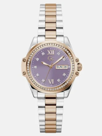 Gc Two Tone Analog Watch
