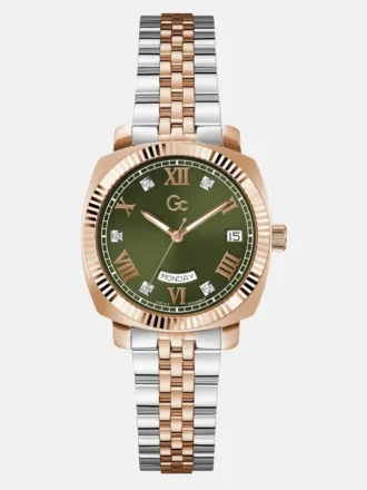 Gc Two-Tone Analog Watch