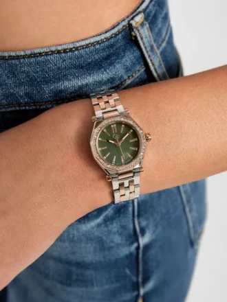 Gc Two-Tone Analog Watch
