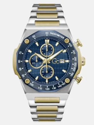 Gc Two-Tone Chronograph Watch
