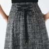 Gea Sparkle Boucle Midi Skirt