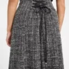 Gea Sparkle Boucle Midi Skirt