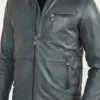 Genuine Leather Biker Jacket