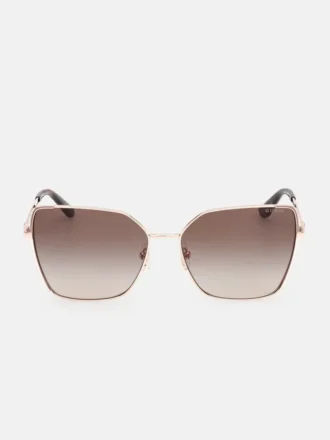Geometric Butterfly Metal Sunglasses