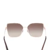 Geometric Butterfly Metal Sunglasses