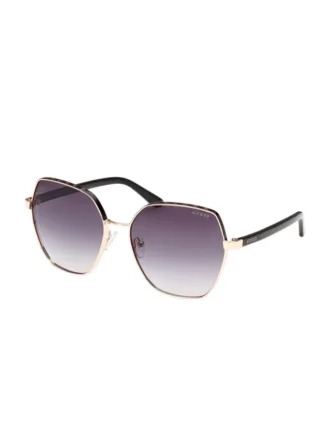 Geometric Metal Sunglasses