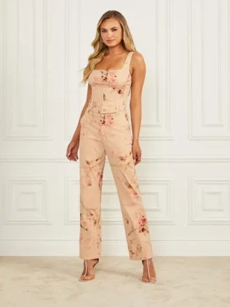 Glam De Fleur Printed Corset