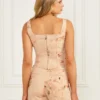 Glam De Fleur Printed Corset