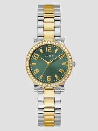 Gold and Silver-Tone Analog Watch