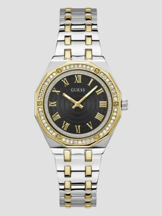 Gold and Silver-Tone Analog Watch