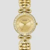 Gold-Tone Analog Watch