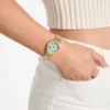 Gold-Tone Analog Watch