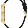 Gold-Tone and Black Analog Watch