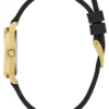 Gold-Tone and Black Analog Watch