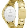Gold-Tone and Black Analog Watch