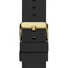 Gold-Tone and Black Multifunction Watch
