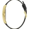 Gold-Tone and Emerald Analog Watch