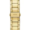 Gold-Tone and Green Analog Watch